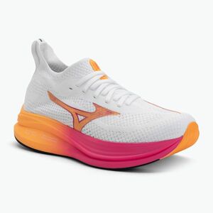 Mizuno Neo Zen fehér/narancs/rózsaszín tetra futócipő (Neo Zen J1GC258257) kép