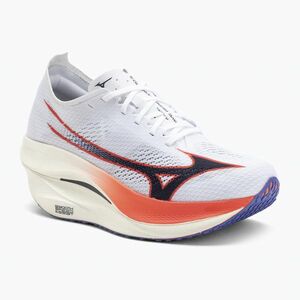 Mizuno Wave Rebellion Pro 3 futócipő fehér/baritonkék/tüzes kora (Wave Rebellion Pro 3 U1GD253011) kép