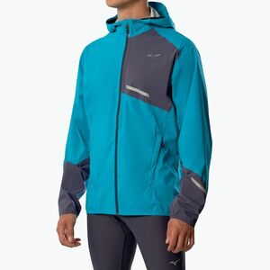 Férfi Mizuno Waterproof 20K ER capri breeze futó dzseki (Waterproof 20K ER J2GEC00132) kép