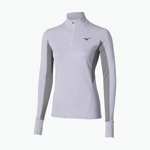 Női futó pulóver Mizuno Active Warm Half Zip izlandi kék (Active Warm Half Zip J2GCC70504) kép