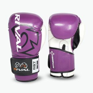 Rival RB7 Fitness Plus Bag lila/fehér bokszkesztyűk (RB7 Fitness Plus Bag RB7-PURPLE/WHITE) kép