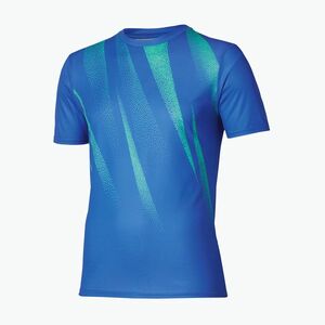 Férfi Mizuno Core Graphic Tee hercegnő kék futópóló (Core Graphic Tee J2GAC51018) kép