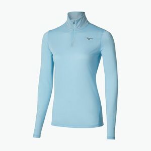 Női futó pulóver Mizuno Core Impulse Half Zip Tee nantucket breeze Mizuno Core Impulse Half Zip Tee nantucket breeze (Core Impulse Half Zip Tee J2GAC71621) kép