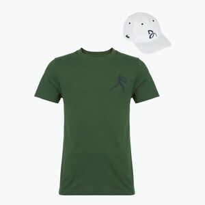 Lacoste férfi teniszpóló TH1044 zöld/tengerészkék (TH1044) kép