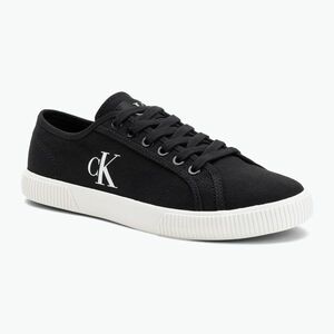 Calvin Klein női sportcipő YW0YW01762 Ess Vulc Low Cv Mg Wn fekete/világos fehér (Ess Vulc Low Cv Mg Wn YW0YW017620GM) kép