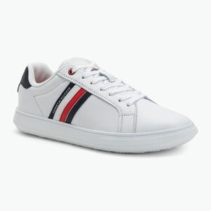 Tommy Hilfiger férfi cipő Essential Leather Cupsole fehér (Essential Leather Cupsole FM0FM04921YBS) kép