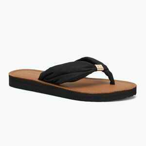 Tommy Hilfiger női flip flop Elevated Beach szandál fekete (Elevated Beach Sandal FW0FW06985BDS) kép