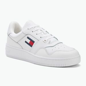 Tommy Jeans férfi cipő Tjm Retro Basket Ess fehér (Tjm Retro Basket Ess EM0EM01395YBR) kép