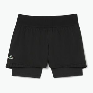 Lacoste női tenisz rövidnadrág GF8598 fekete/fekete (GF8598) kép