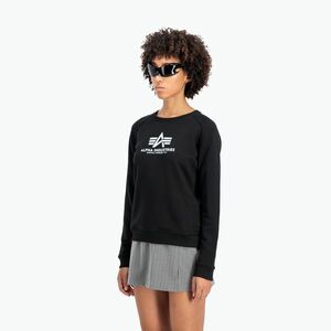 Alpha Industries női pulóver New Basic fekete (New Basic 19603103) kép
