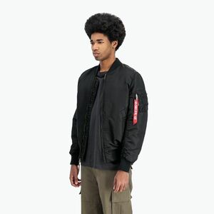 Férfi dzseki Alpha Industries MA-1 VF 59 Long Vintage Fit fekete (MA-1 VF 59 Long Vintage Fit 16810003) kép