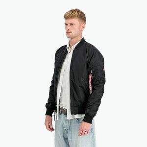 Alpha Industries férfi dzseki MA-1 TT Two Tone Bomber fekete (MA-1 TT Two Tone Bomber 19110303) kép