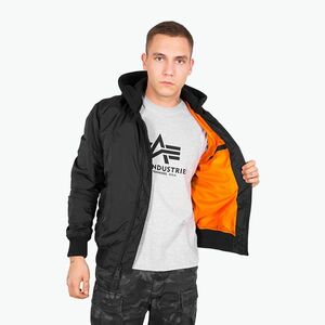 Alpha Industries férfi dzseki MA-1 TT Two Tone Hood fekete/fekete (MA-1 TT Two Tone Hood 196108515) kép
