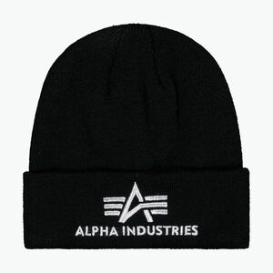 Alpha Industries 3D fekete/ezüst sapka (3D 168910423) kép