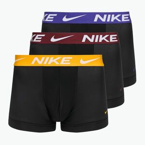 Férfi boxeralsó Nike Dri-Fit Essential Micro Trunk 3 pár fekete egyetemi arany/mély éjszaka/sötét csapat vörös wb (Dri-Fit Essential Micro Trunk KE1156-UA1) kép