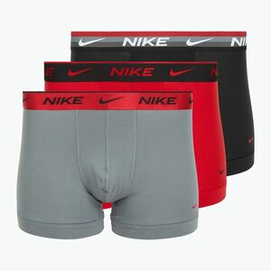 Férfi boxeralsó Nike Everyday Cotton Stretch Trunk 3 pár blk mt airmx wb/uni red/clear grey high shine wb (Everyday Cotton Stretch Trunk KE1008-1L9) kép