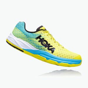 Férfi HOKA Evo Carbon Rocket citrus/cián futócipő (Evo Carbon Rocket 1100049-CCYN) kép