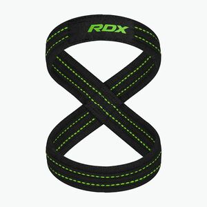 RDX súlyemelés 8 ábra szíj hadsereg zöld (Weight Lifting 8 Figure Strap WAC-W8AGN) kép