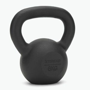 XTREXO 6kg fekete öntöttvas kettlebell (TX0-B4M025) kép