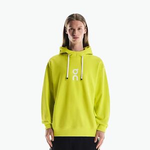 Férfi On Club kapucnis pulóver lime (Club Hoodie 1ME10032347) kép