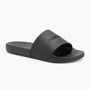 Calvin Klein férfi flip-flop HM0HM00455 Pool Slide Slide Rubber sötét olívazöld (Pool Slide Rubber HM0HM00455LEX) kép