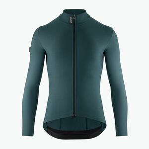 Férfi ASSOS Mille GT Tavasz Ősz C2 alapítvány zöld kerékpáros pulóver (Mille GT Spring Fall C2 11.24.360.6P) kép