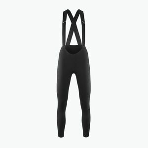 Női kerékpáros nadrág ASSOS Uma GT tavaszi őszi biciklis nadrág S11 fekete (Uma GT Spring Fall Bib Tights S11 12.14.311.18) kép