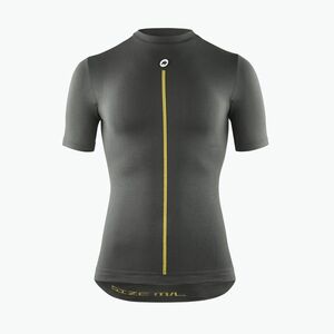 Férfi ASSOS tavaszi őszi bőrréteg P1 kerékpáros mez antracit szürke (Spring Fall Skin Layer P1 P11.40.452.1P) kép