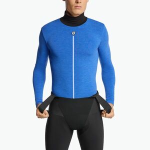 Férfi ASSOS Ultraz Winter Skin Layer P1 kerékpáros hosszú ujjú calypso kék (Ultraz Winter Skin Layer P1 P11.40.455.29) kép