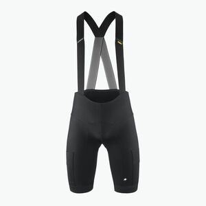 Férfi ASSOS Tactica Tactica Spring Fall Bib rövidnadrág T5 fekete (Tactica Spring Fall Bib Shorts T5 51.10.144.18) kép