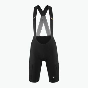 Női kerékpáros rövidnadrág ASSOS Tactica Tavaszi Őszi ASSOS Tactica Tavaszi Őszi Bib rövidnadrág T5 fekete (Tactica Spring Fall Bib Shorts T5 52.10.145.18) kép