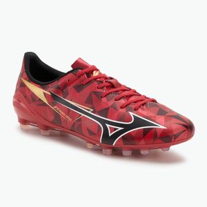 Mizuno Alpha II Select AG morelia 40. piros/fekete/arany futballcipő (Alpha II Select AG P1GA256660) kép