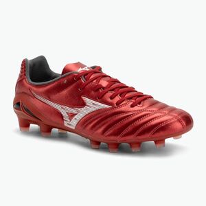 Férfi Mizuno Monarcida Neo III Pro Md sárgabarack 40. piros/fehér focicipő (Monarcida Neo III Pro Md P1GA252260) kép