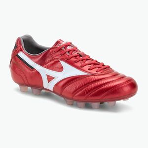 Mizuno Morelia II Japan Md piros/fehér/fekete férfi futballcipő (Morelia II Japan Md P1GA250160) kép