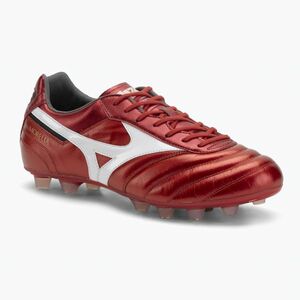 Mizuno Morelia II Elite FG férfi futballcipő 40. piros/fehér/fekete (Morelia II Elite FG P1GA250460) kép