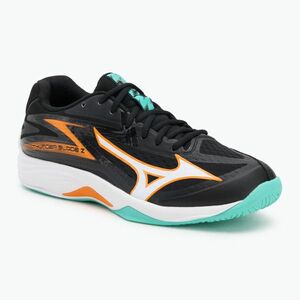 Mizuno Thunder Blade Z röplabda cipő fekete/angol/jégzöld (Thunder Blade Z V1GA237007) kép
