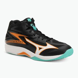 Mizuno Thunder Blade Z Mid röplabdacipő fekete/angol/jégzöld (Thunder Blade Z Mid V1GA237507) kép
