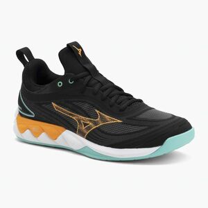 Mizuno Wave Luminous 3 röplabda cipő fekete/angol/jégzöld (Wave Luminous 3 V1GA242012) kép