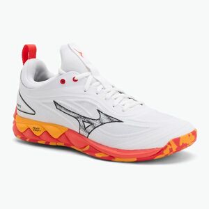 Mizuno Wave Luminous 3 fehér/tüzes korall 2/citrus röplabdacipő (Wave Luminous 3 V1GA242098) kép
