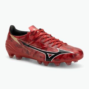 Férfi futballcipő Mizuno α II Pro Md morelia 40. piros/fekete/arany (α II Pro Md P1GA256460) kép