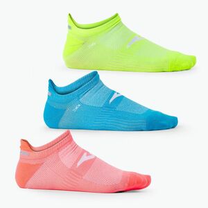 Joma Running Night zokni 3 pár fulor korall/fluor sárga (Running Night 400776.641) kép
