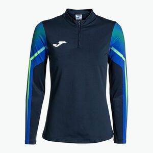 Női Joma Elite XI tengerészkék/fluor zöld futó melegítőfelső (Elite XI 902253.317) kép