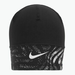 Nike Dri-Fit Terra sapka fekete/ezüst fényvisszaverő (Dri-Fit Terra Uncuffed Beanie Reflective N1013205-045) kép