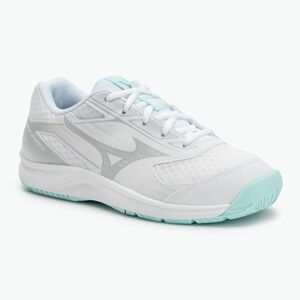 Női röplabda cipő Mizuno Cyclone Speed 5 fehér/kék színű (Cyclone Speed 5 V1GC258045) kép