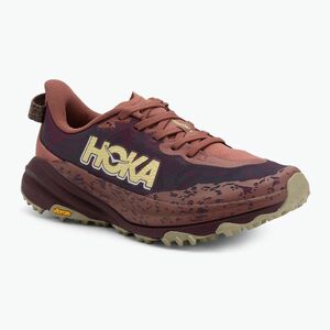 Női futócipő HOKA Speedgoat 6 rouge/fekete cseresznye (Speedgoat 6 1147811-RLCK) kép