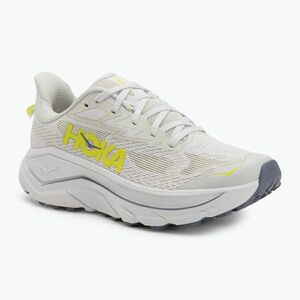 Női futócipő HOKA Challenger 8 fehér/neon hoka citrus (Challenger 8 1168717-WNH) kép