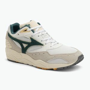 Férfi cipők Mizuno Contender S mizuno hófehér/bisztró zöld/nyári homok (Contender S D1GA236925) kép