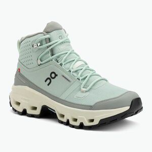 Női túracipők On Cloudrock Mid Waterproof mineral/aloe (Cloudrock Mid Waterproof 3WF10132078) kép