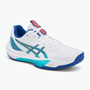 Férfi ASICS Sky Elite FF 3 röplabdacipő fehér/asics kék (Sky Elite FF 3 1051A093-960) kép