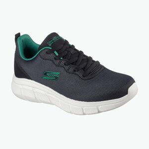 Férfi Skechers Bobs Sport B Flex Icy Edge fekete cipő (Bobs Sport B Flex Icy Edge 118109 BLK) kép